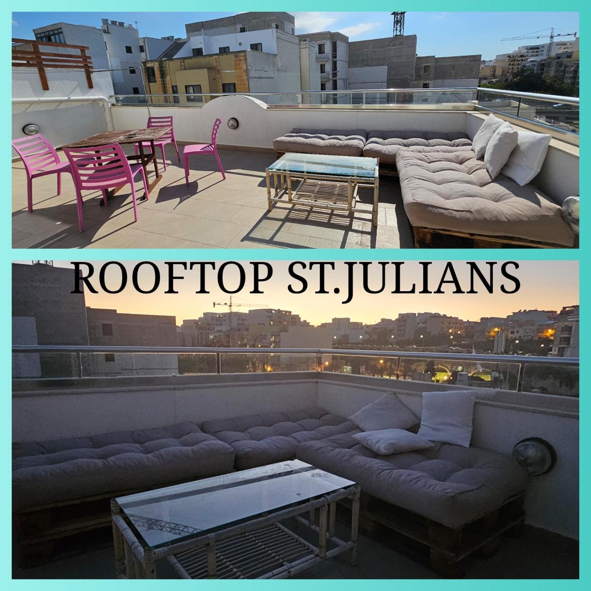 Rooftop View St Julians J1